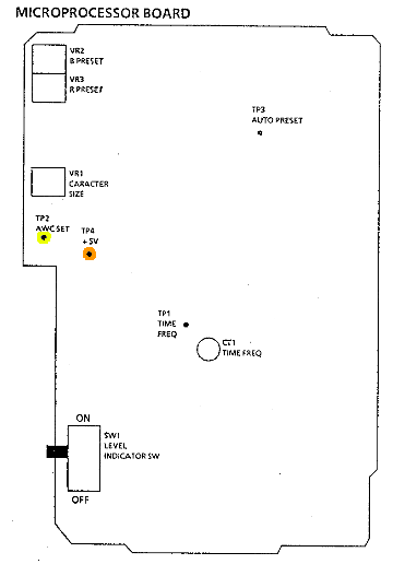 circuit board layout diagram