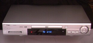 Picture of the DVD player