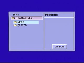 MP3 disc screen capture